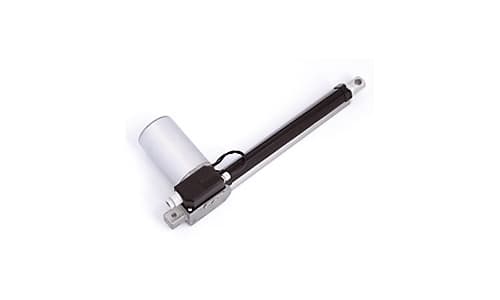 Actuador lineal eléctrico completamente metálico.
Fuerza de 6.000 N.
Motor de corriente alterna 230 VAC.
Carreras de 50 hasta 300 mm (ampliable).
Velocidades de 1, 7 y 14 mm/seg.
Micros finales de carrera ajustables.
Protección IP65.
