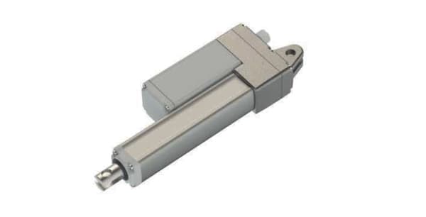 Actuador lineal eléctrico completamente metálico.
Con solo 35mm de diámetro.
Fuerza máxima de 1.500 N.
Motor de corriente continua 12÷24÷36 VCC.
Carreras de 50 hasta 300 mm (ampliable).
Velocidades de 7, 10 y 13 mm/seg.