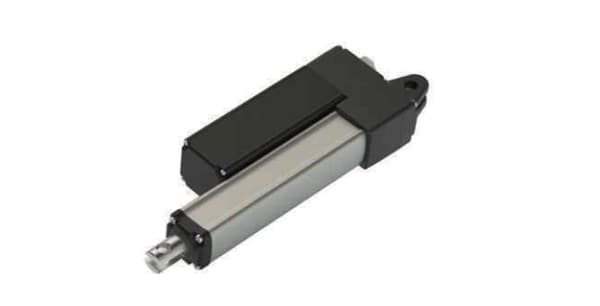 Actuador lineal eléctrico completamente metálico.
Dimensiones reducidas, extremadamente potente y rápido.
Fuerza máxima de 3.500 N.
Motor de corriente continua 12÷24÷36 VCC.
Carreras de 50 hasta 300 mm (ampliable).
Velocidades de 3, 7, 10, 18, 26 y 35 mm/seg.
Protección IP69K.