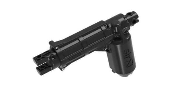 Actuador lineal eléctrico completamente metálico.
Diseño innovador.
Fuerza máxima de 500 N.
Motor de corriente continua 12÷24÷36 VCC.
Carreras de 65, 100 y 135 mm.
Velocidades de 12, 24 y 36 mm/seg.
Micros finales de carrera integrados.